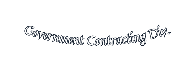 Government Contracting Div